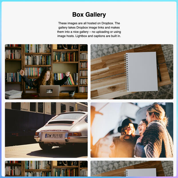 BoxGallery