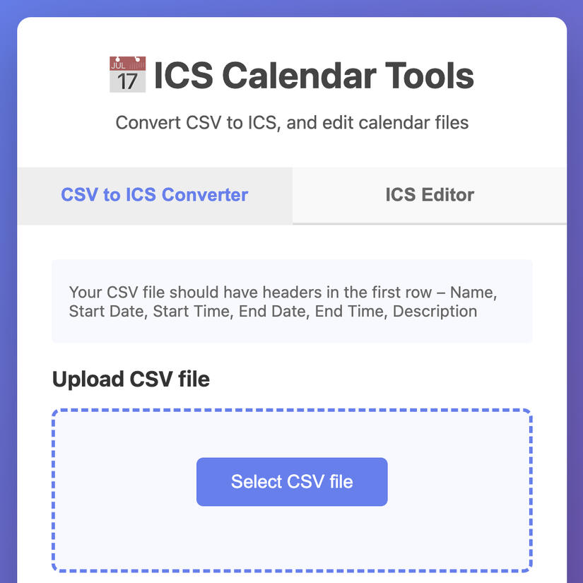 ICS Tool