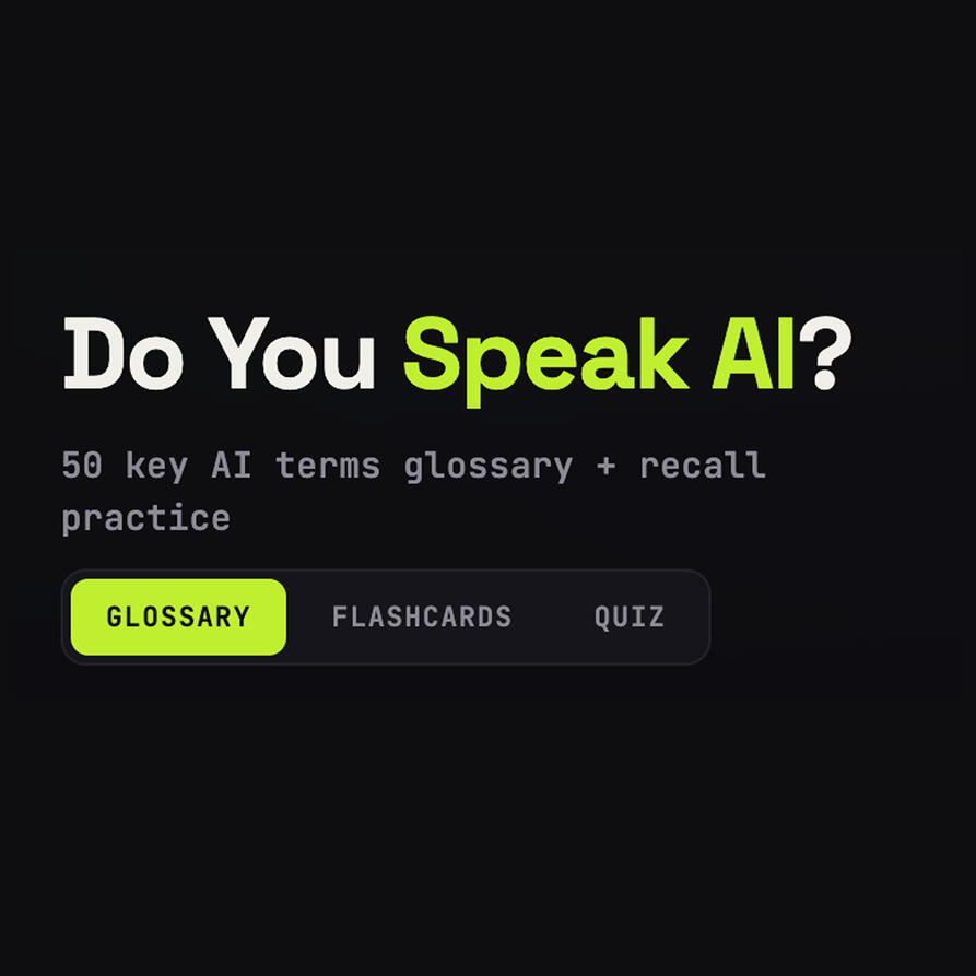 Do you speak AI?