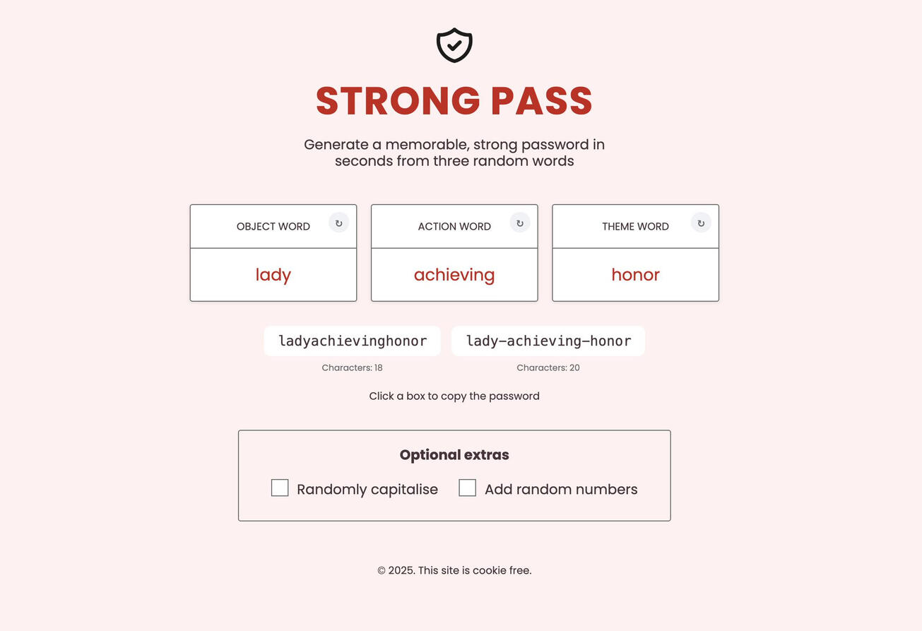 Strong Pass